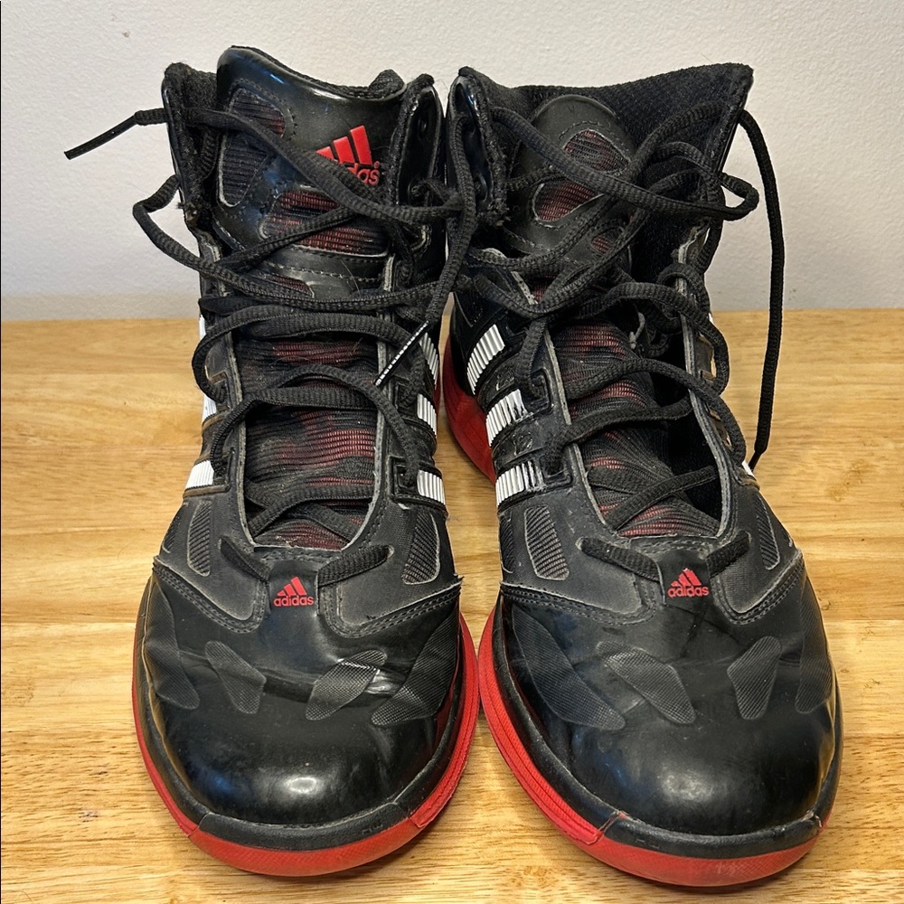 adidas Black and Red Men's Shoes